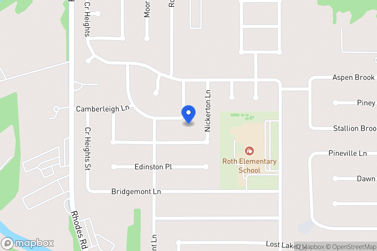 Map of 4803 Bridgeville Ln, Spring