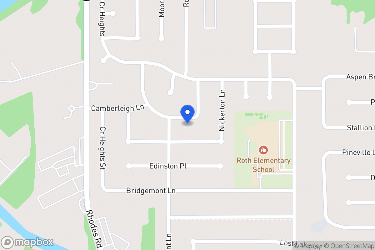 Map of 4811 Bridgeville Ln, Spring