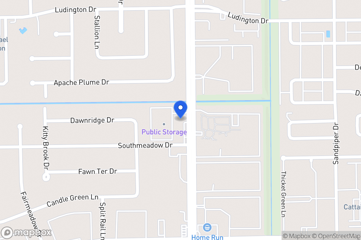 Map of 12050 Fondren Rd, Houston