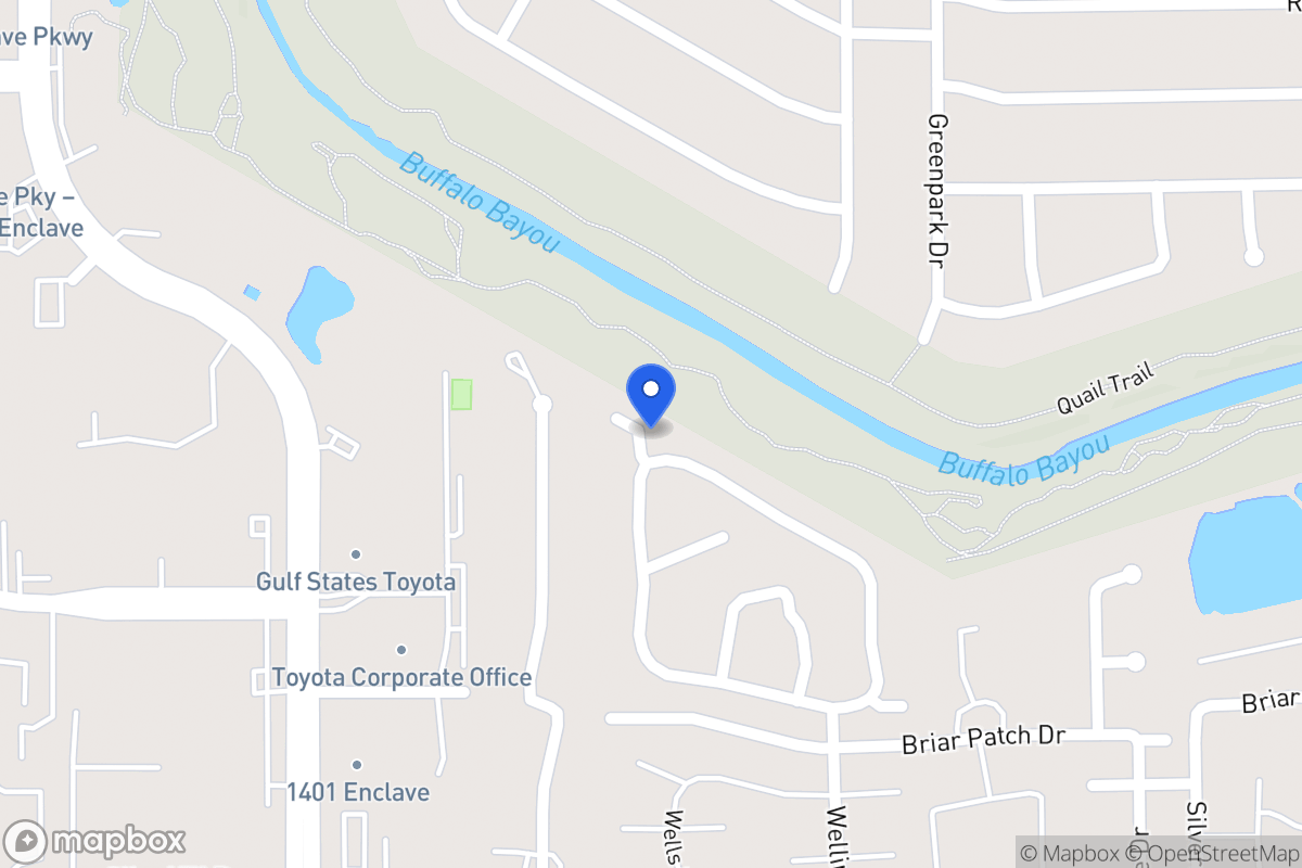 Map of 12880 Kingsbridge Ln, Houston