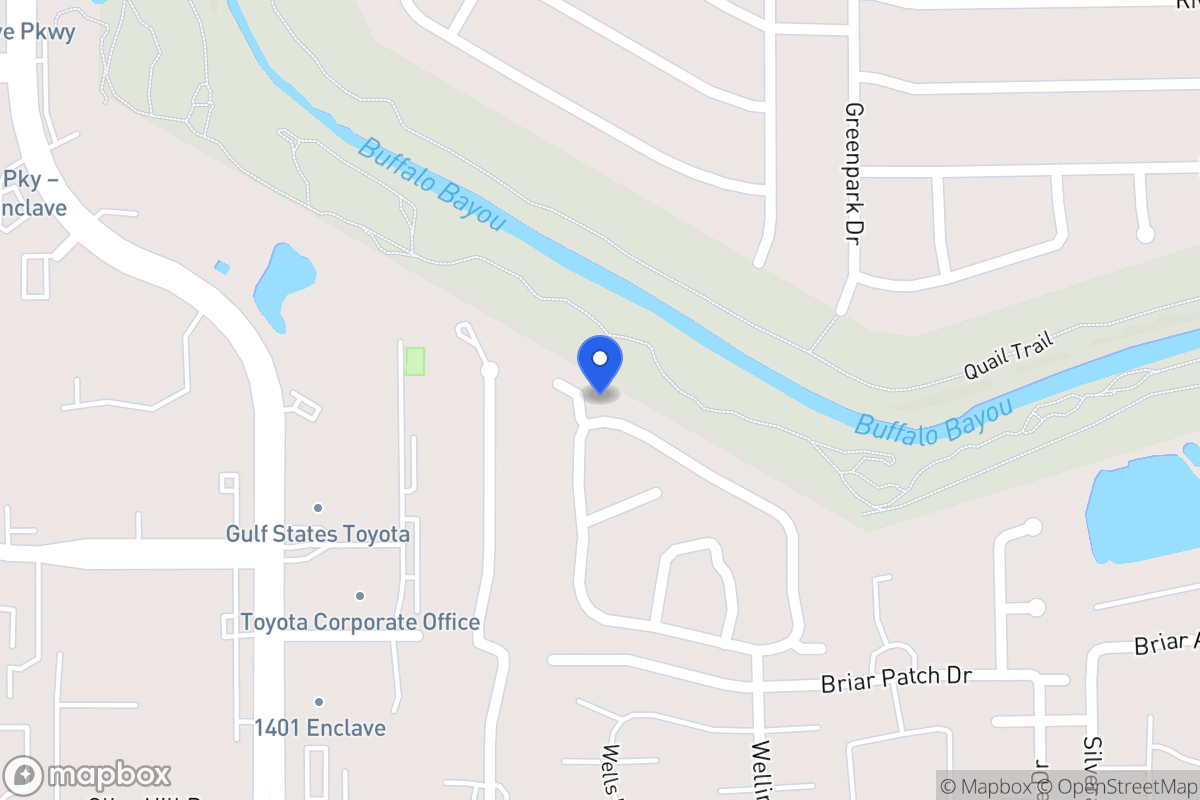 Map of 12878 Kingsbridge Ln, Houston
