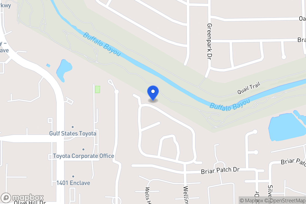 Map of 12872 Kingsbridge Ln, Houston