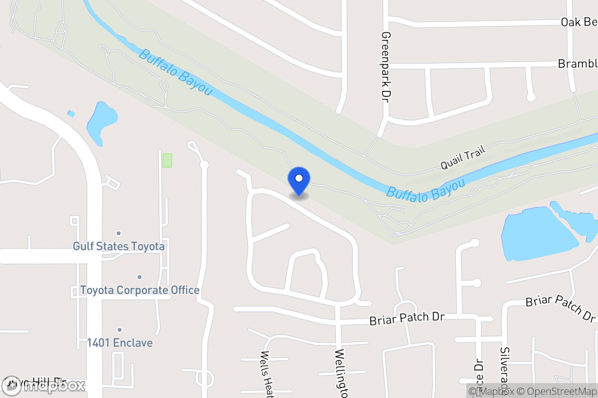 Map of 12862 Kingsbridge Ln, Houston