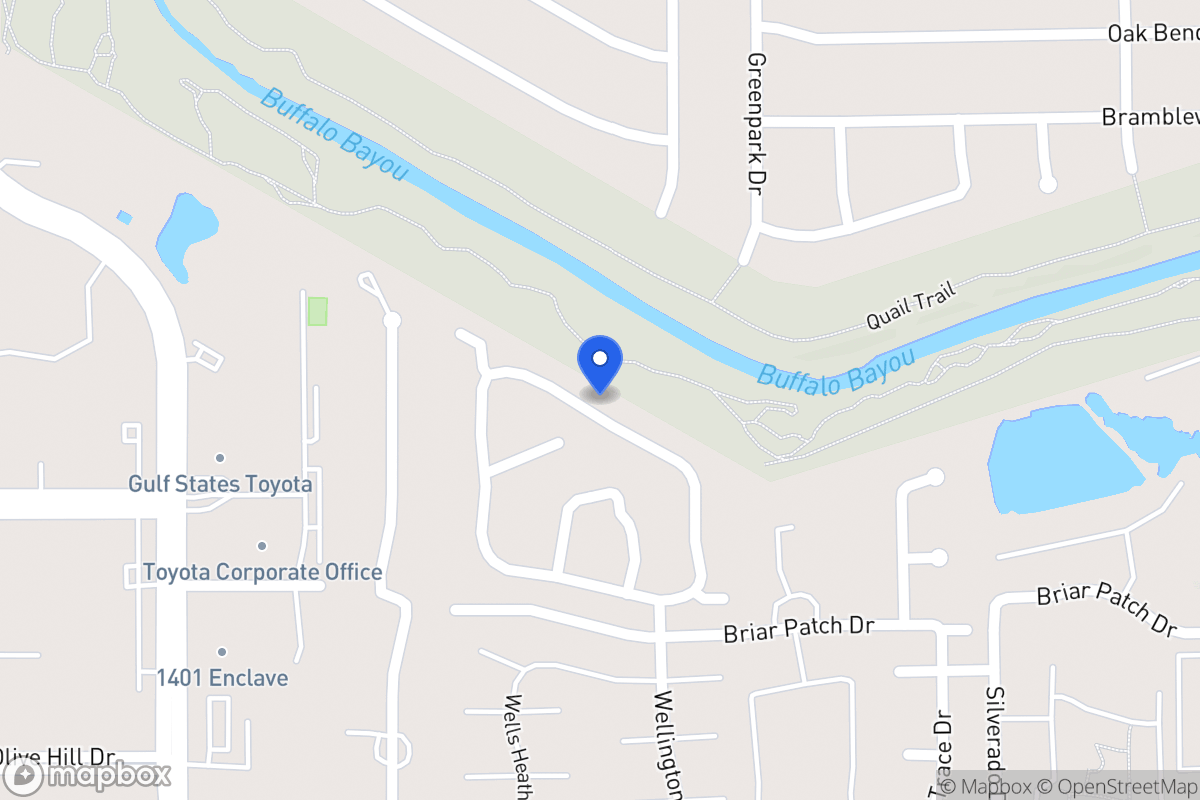 Map of 12858 Kingsbridge Ln, Houston
