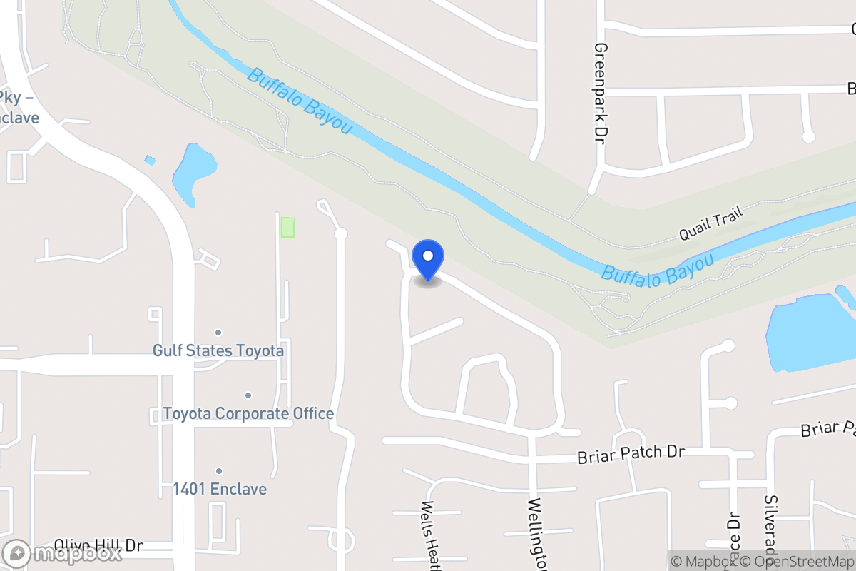 Map of 12875 Kingsbridge Ln, Houston