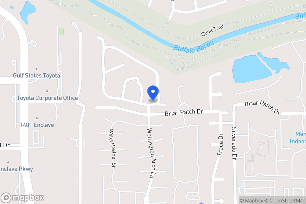 Map of 12815 Kingsbridge Ln, Houston