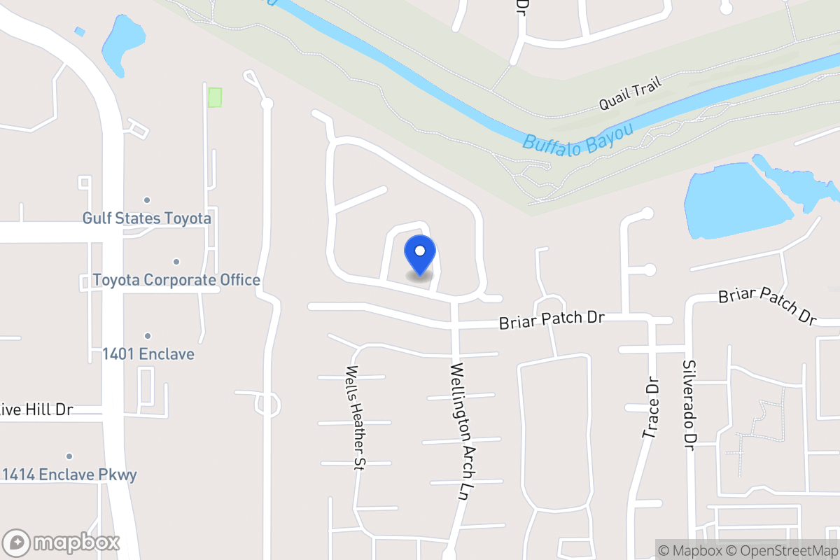 Map of 12969 Kingsbridge Ln, Houston