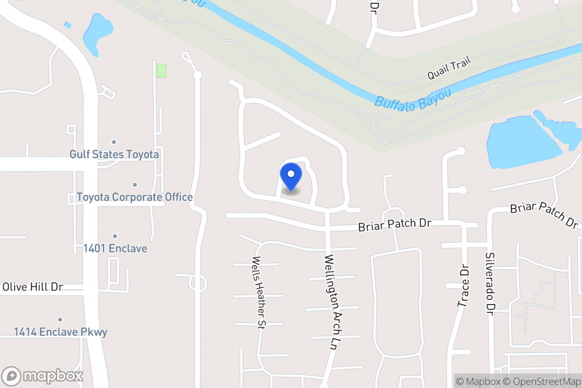 Map of 12963 Kingsbridge Ln, Houston