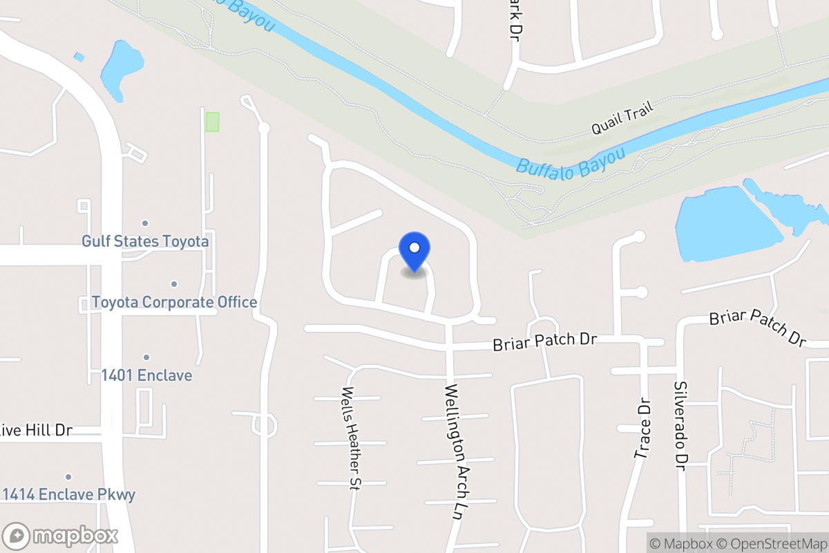 Map of 1211 Saint Johns Woods St, Houston