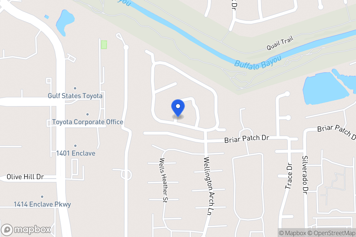 Map of 12959 Kingsbridge Ln, Houston