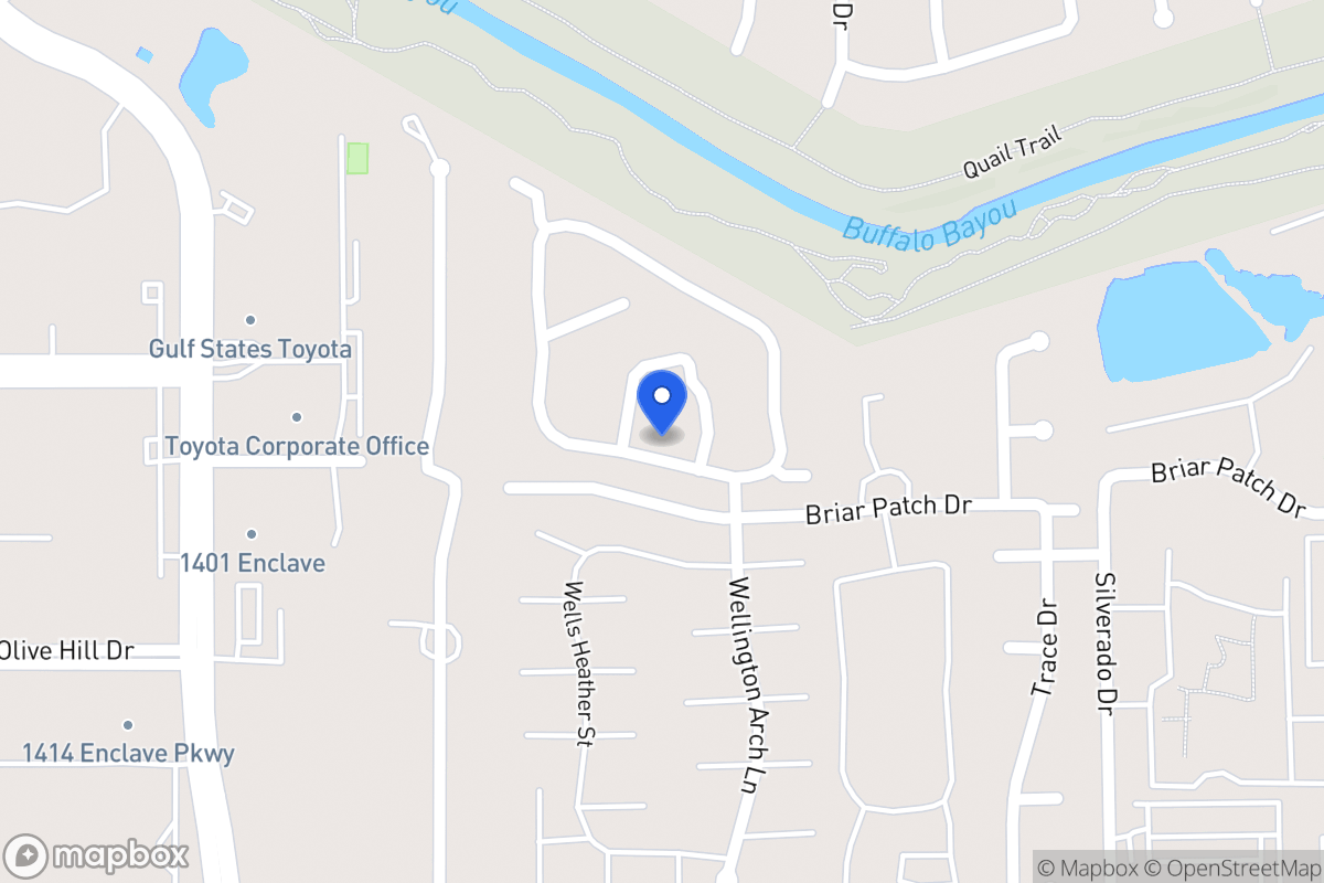 Map of 12965 Kingsbridge Ln, Houston