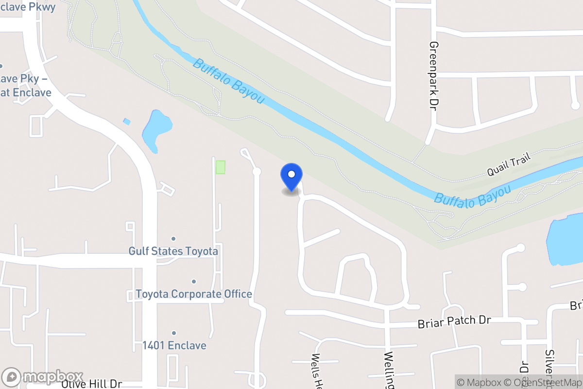Map of 12906 Kingsbridge Ln, Houston