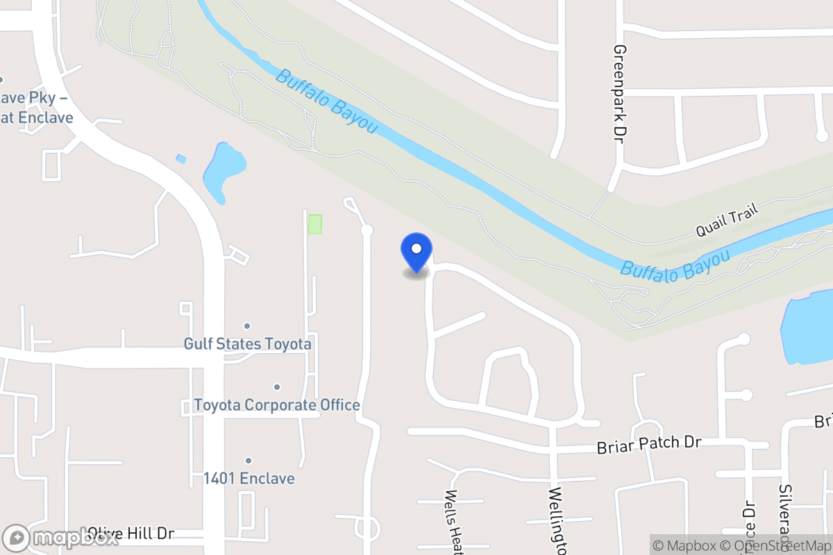 Map of 12910 Kingsbridge Ln, Houston