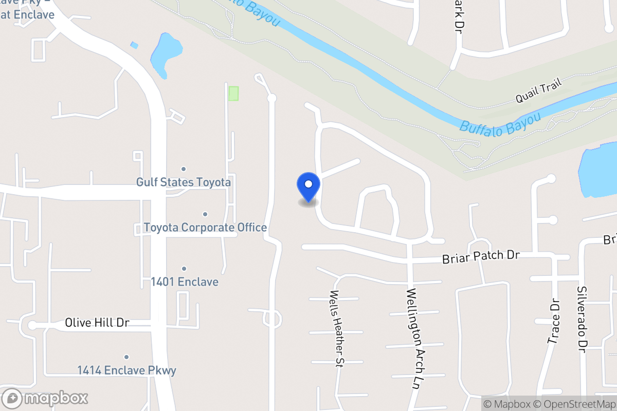 Map of 12936 Kingsbridge Ln, Houston