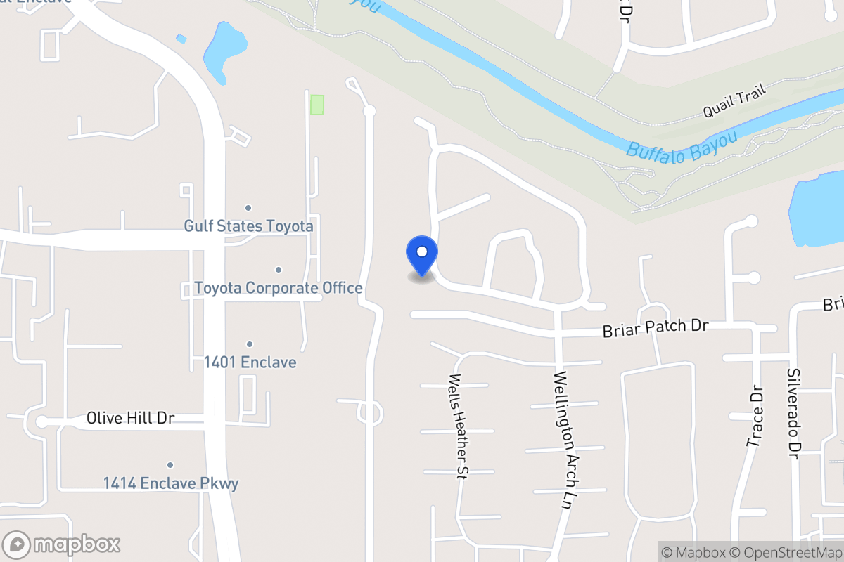 Map of 12940 Kingsbridge Ln, Houston