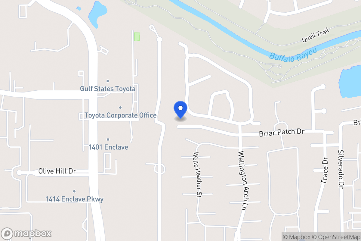 Map of 12946 Kingsbridge Ln, Houston