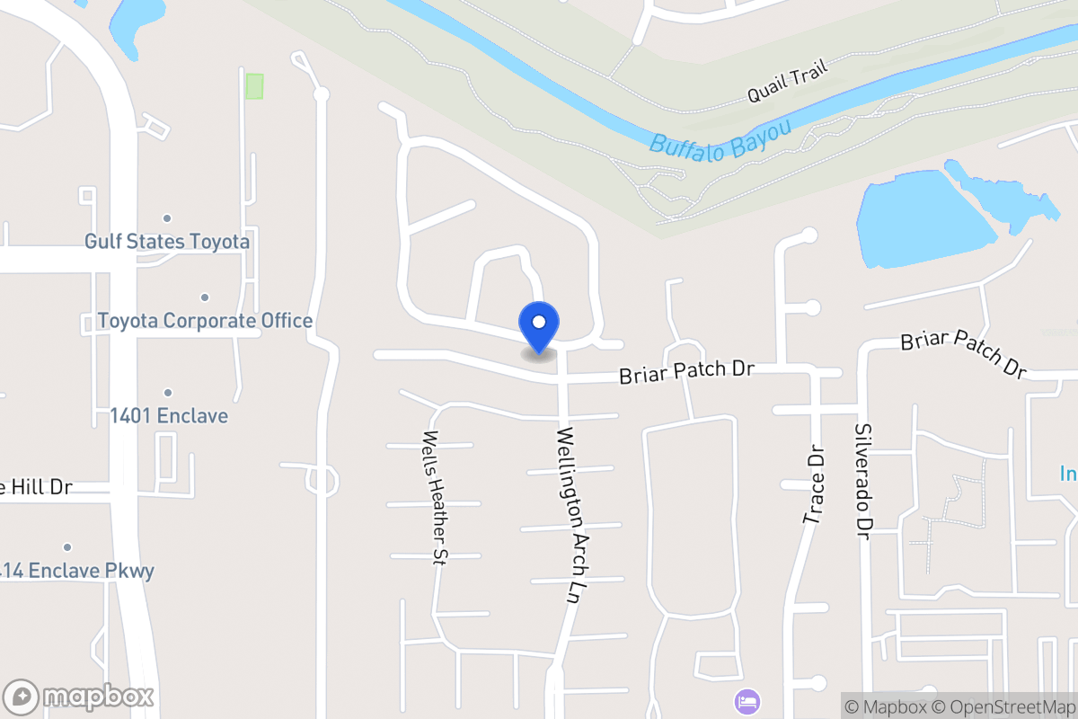 Map of 12974 Kingsbridge Ln, Houston