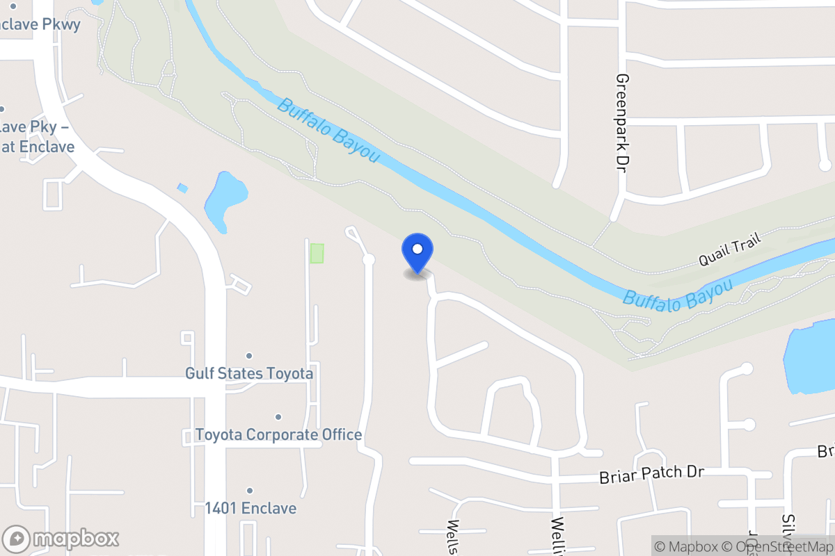 Map of 12902 Kingsbridge Ln, Houston