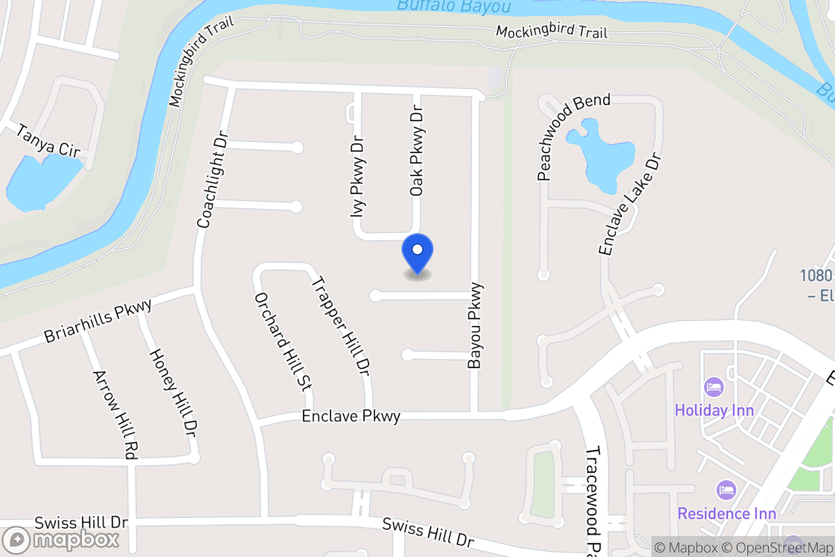 Map of 13710 Cottrell Ct, Houston