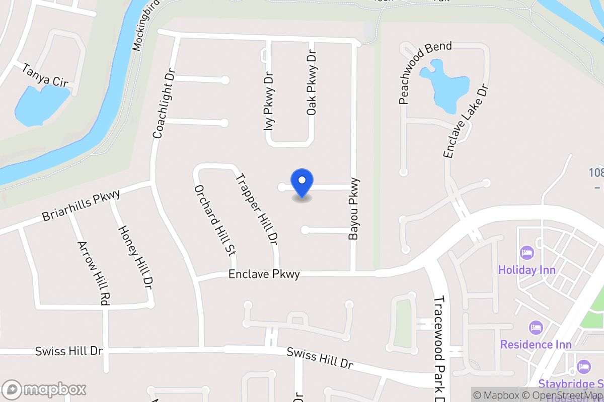 Map of 13715 Cottrell Ct, Houston