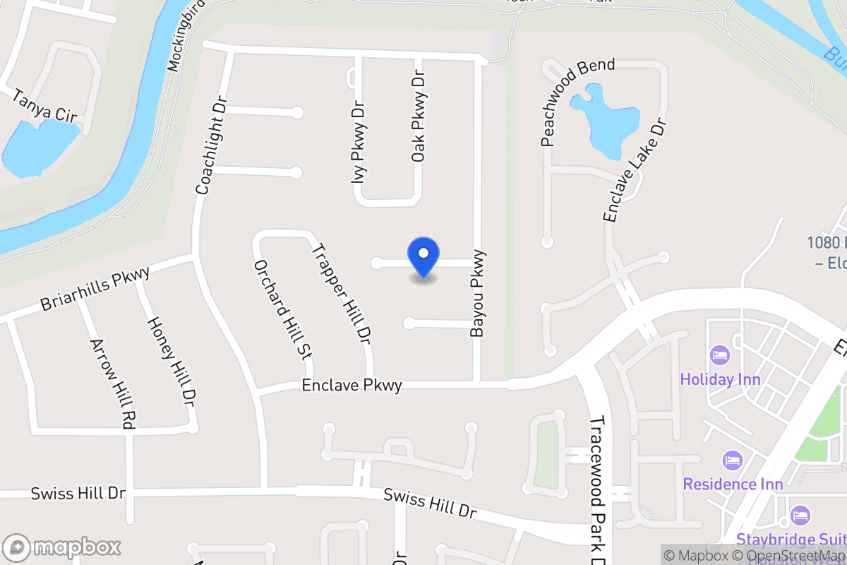 Map of 13707 Cottrell Ct, Houston