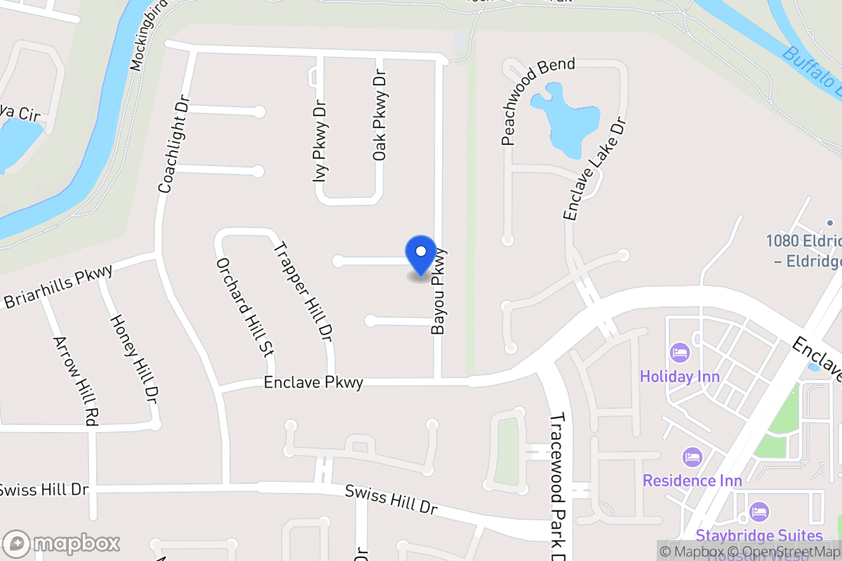 Map of 13703 Cottrell Ct, Houston