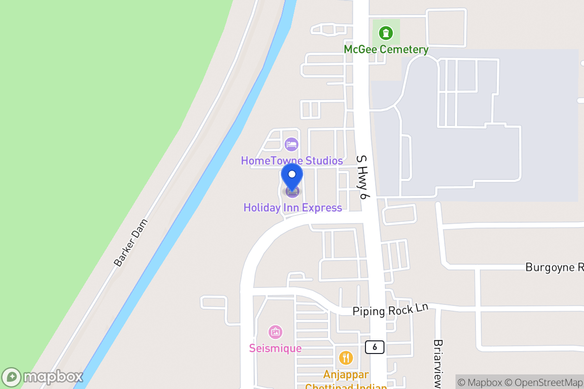 Map of 2205 Barker Oaks Dr, Houston