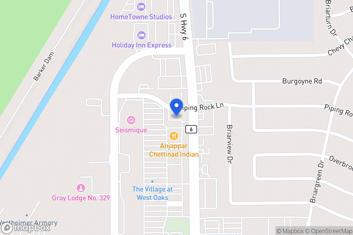 Map of 2300 Highway 6 S, Houston