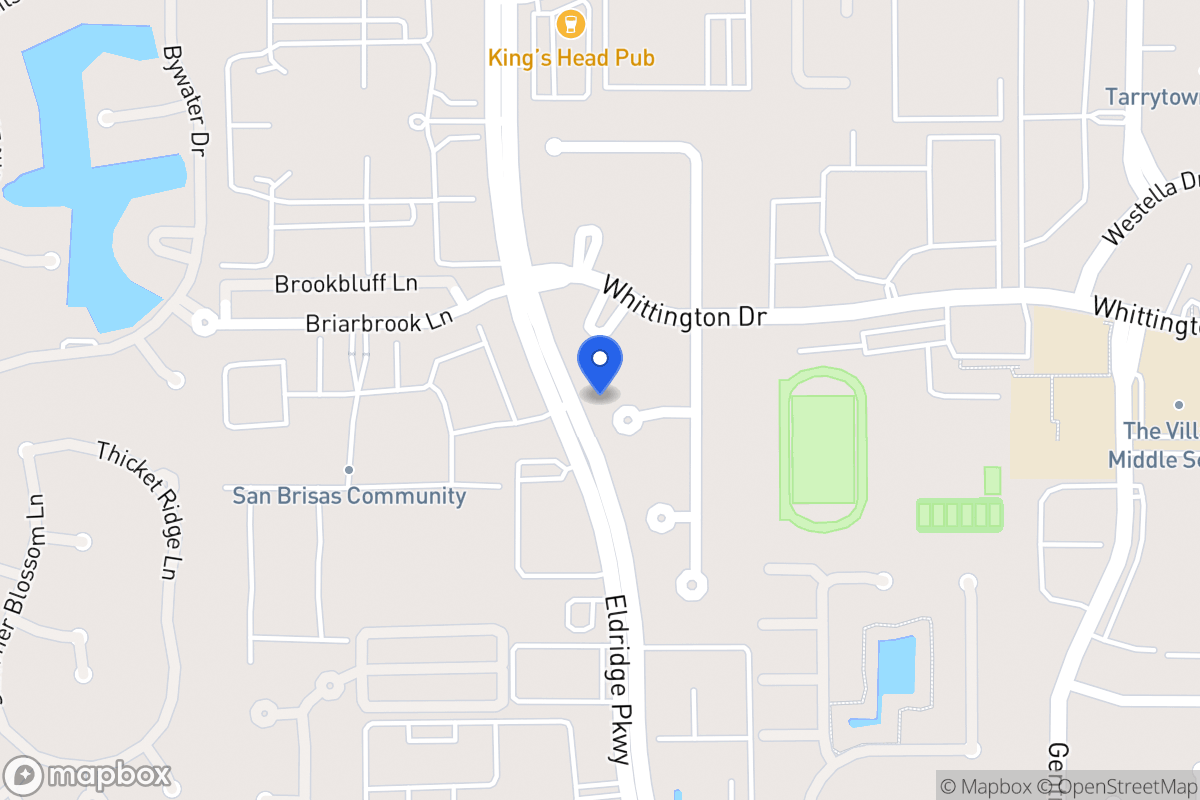 Map of 13314 Brandywyne Ct, Houston