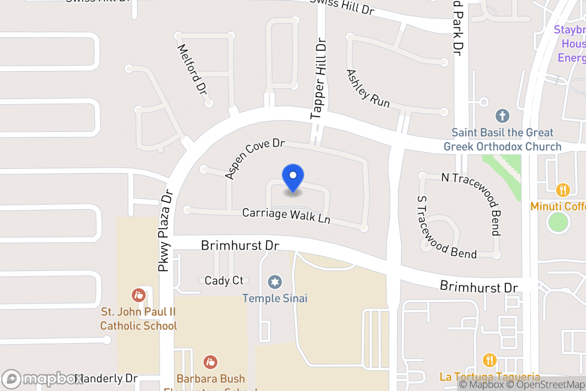 Map of 13803 Senca Park Dr, Houston