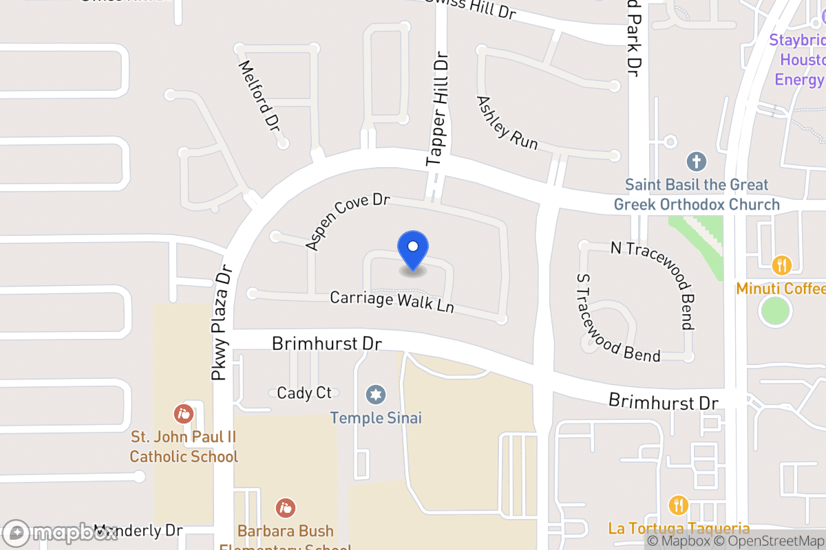 Map of 13731 Senca Park Dr, Houston