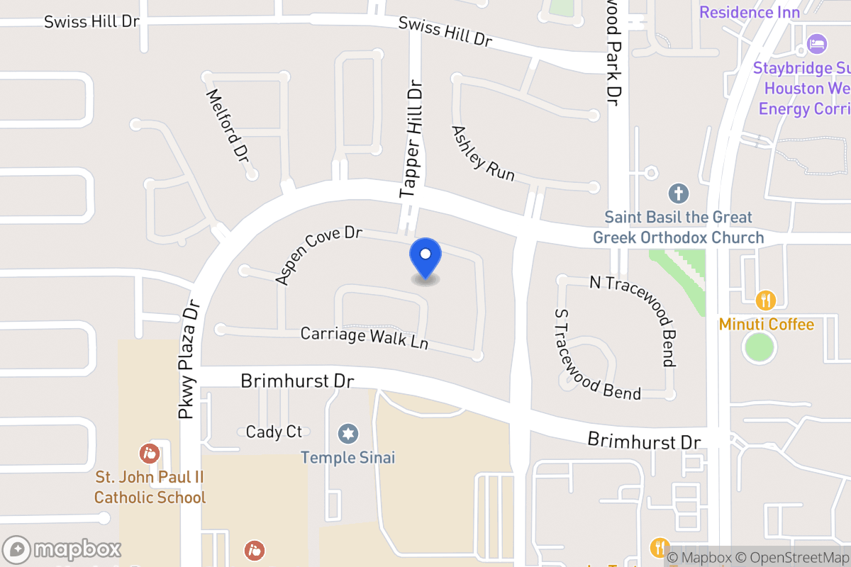 Map of 13718 Senca Park Dr, Houston