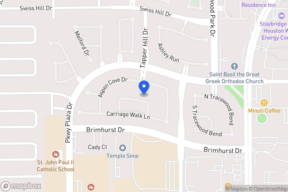 Map of 13722 Senca Park Dr, Houston