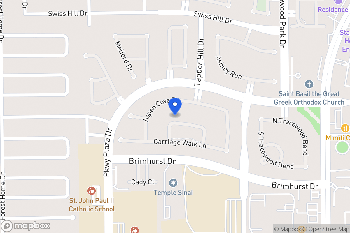 Map of 13810 Senca Park Dr, Houston