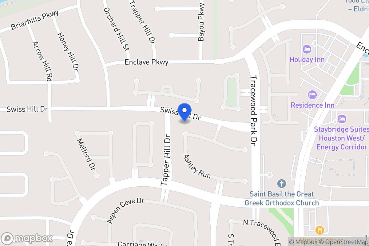 Map of 13718 Sandpebble Chase, Houston