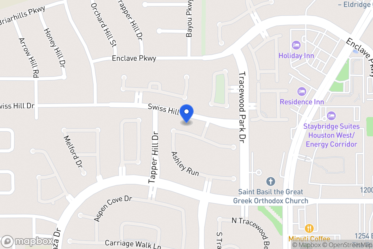 Map of 13710 Sandpebble Chase, Houston