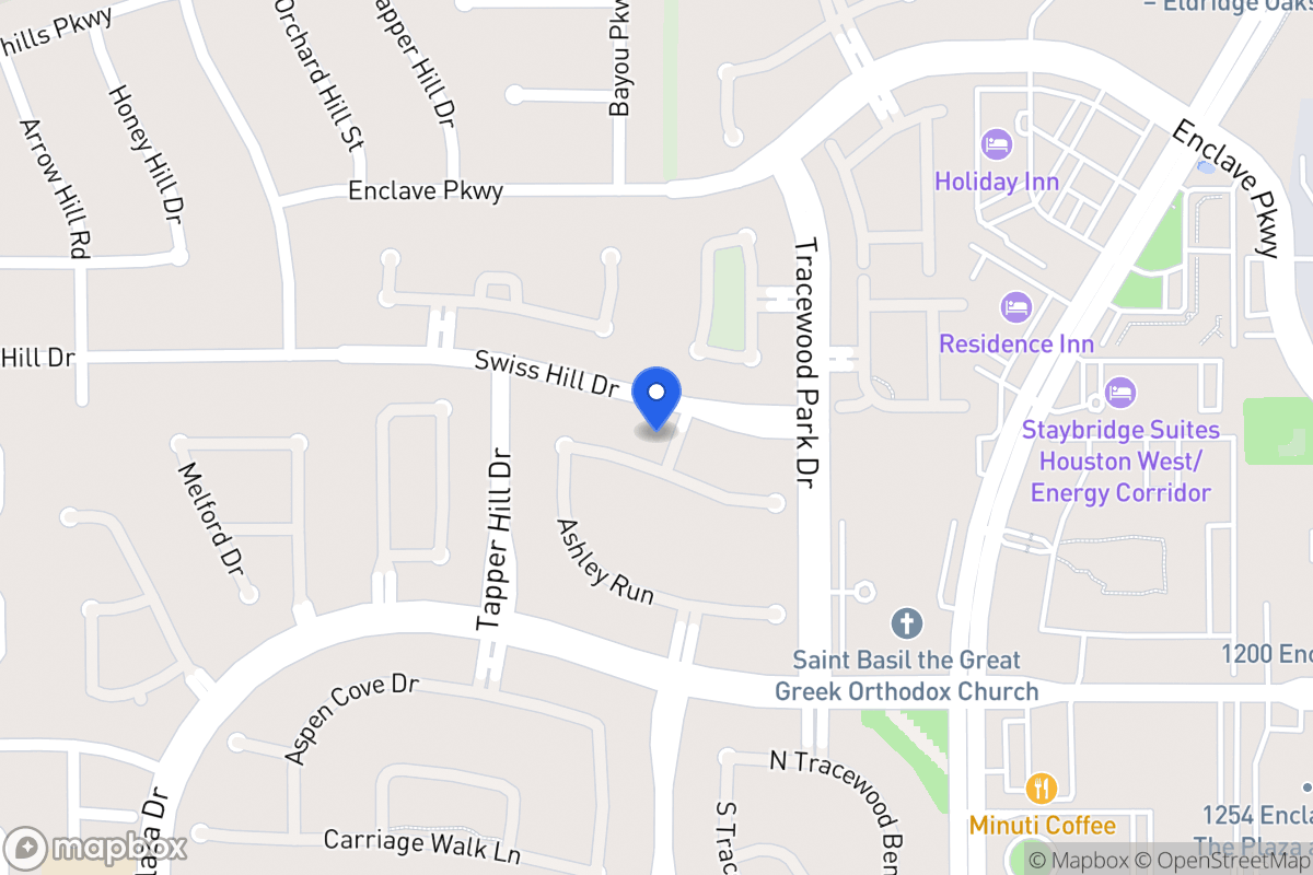 Map of 13702 Sandpebble Chase, Houston