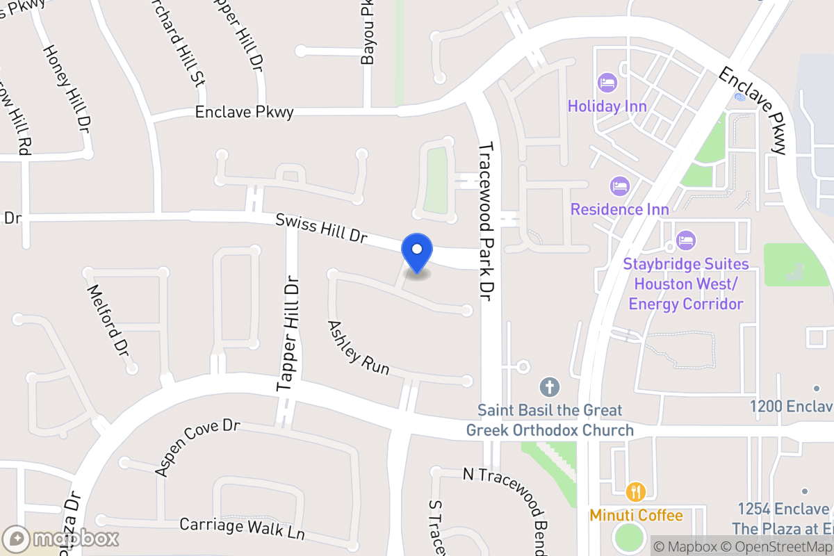 Map of 13618 Sandpebble Chase, Houston