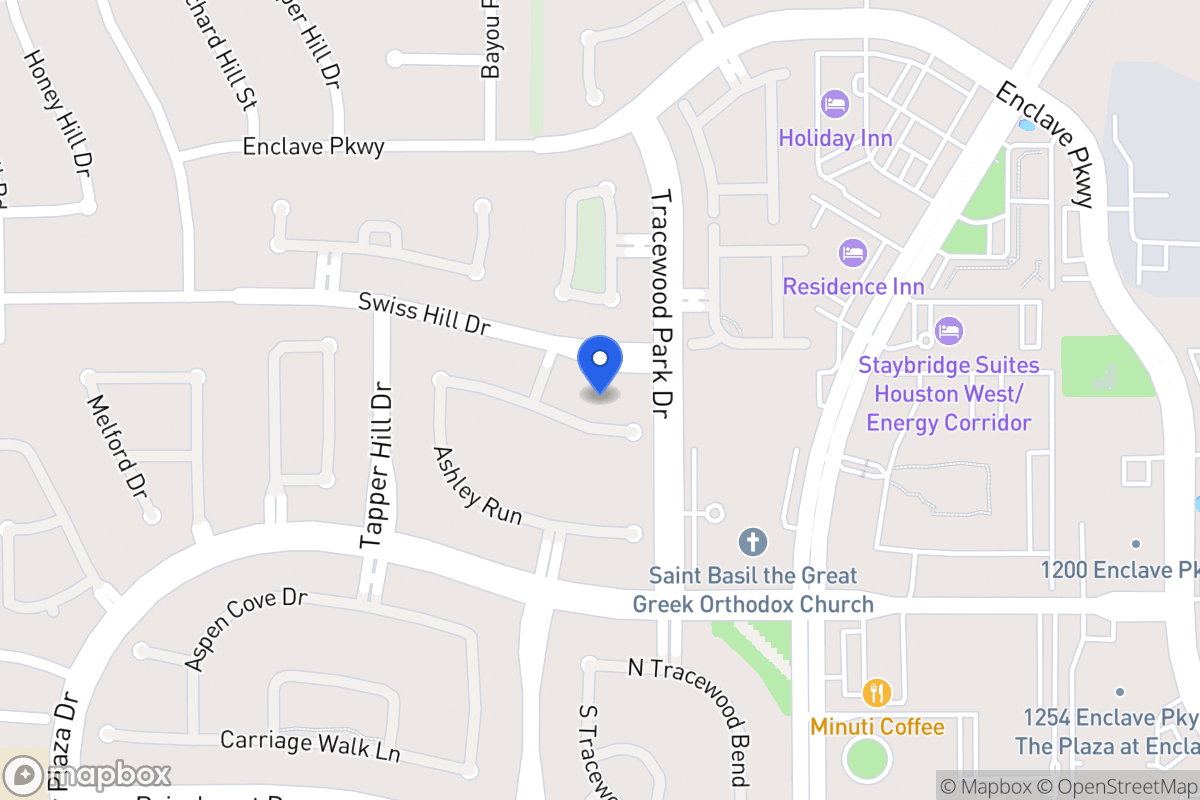 Map of 13610 Sandpebble Chase, Houston