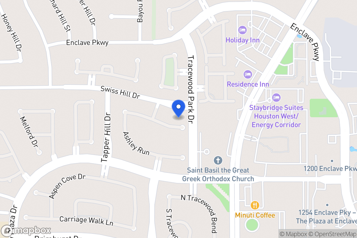 Map of 13606 Sandpebble Chase, Houston