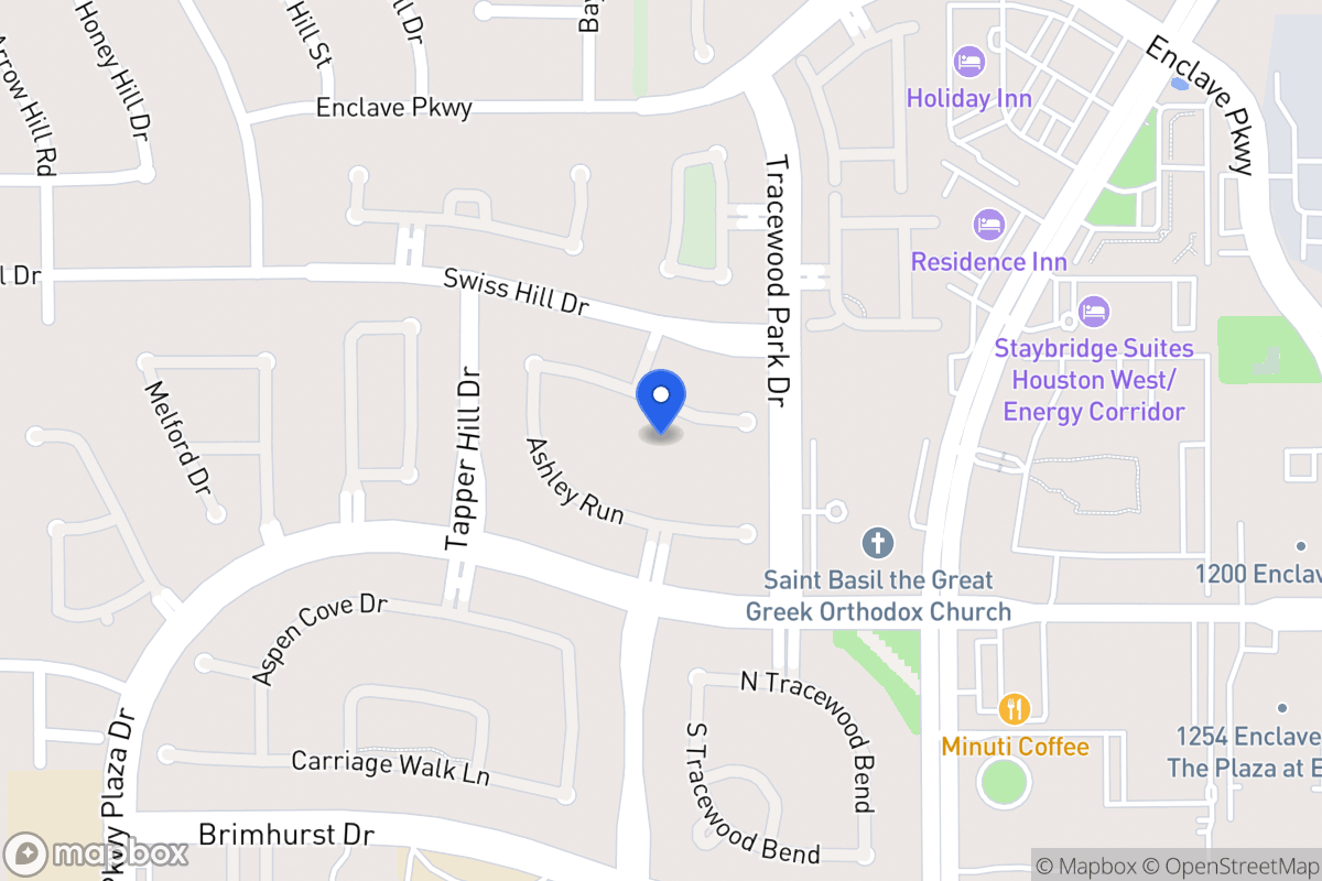 Map of 13615 Sandpebble Chase, Houston