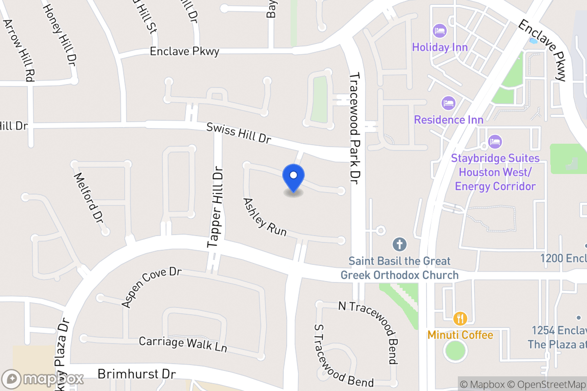Map of 13619 Sandpebble Chase, Houston