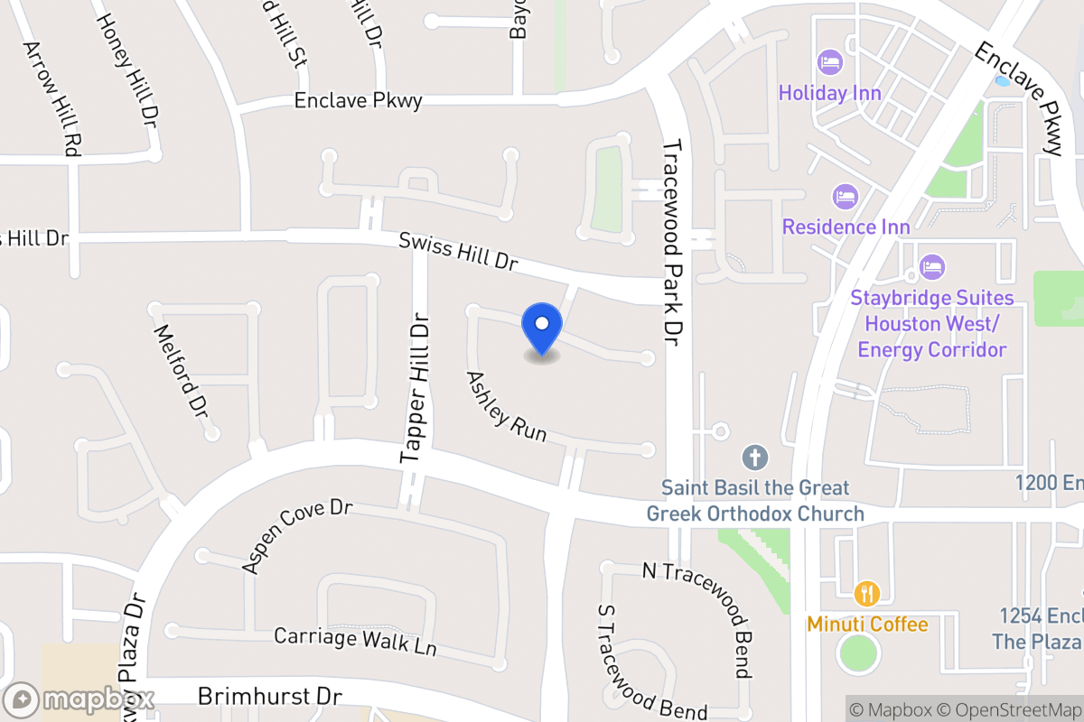 Map of 13623 Sandpebble Chase, Houston
