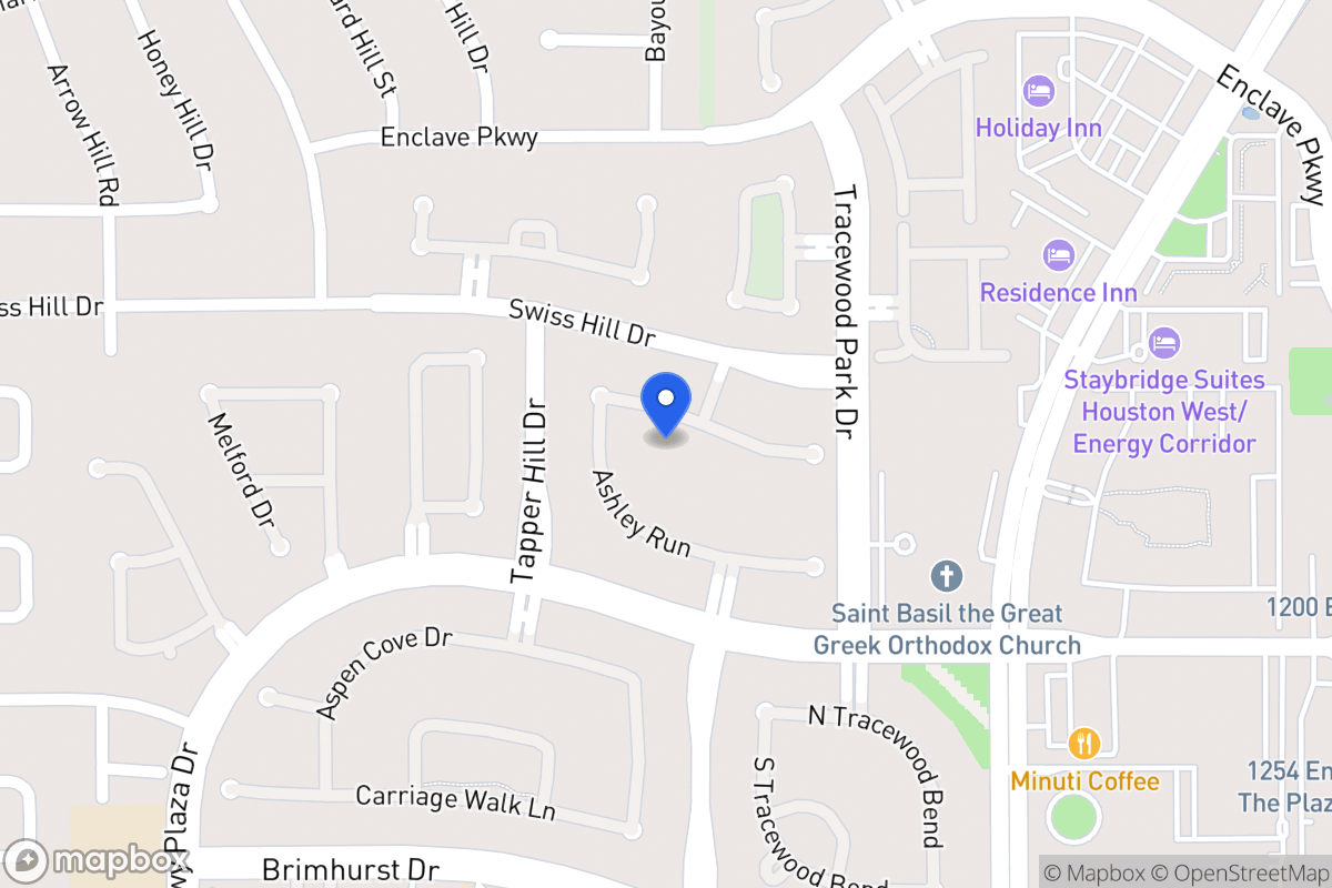 Map of 13703 Sandpebble Chase, Houston