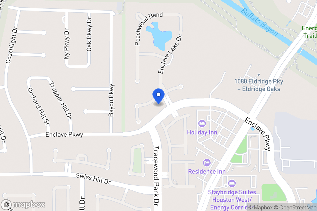 Map of 13607 Winter Creek Ct, Houston