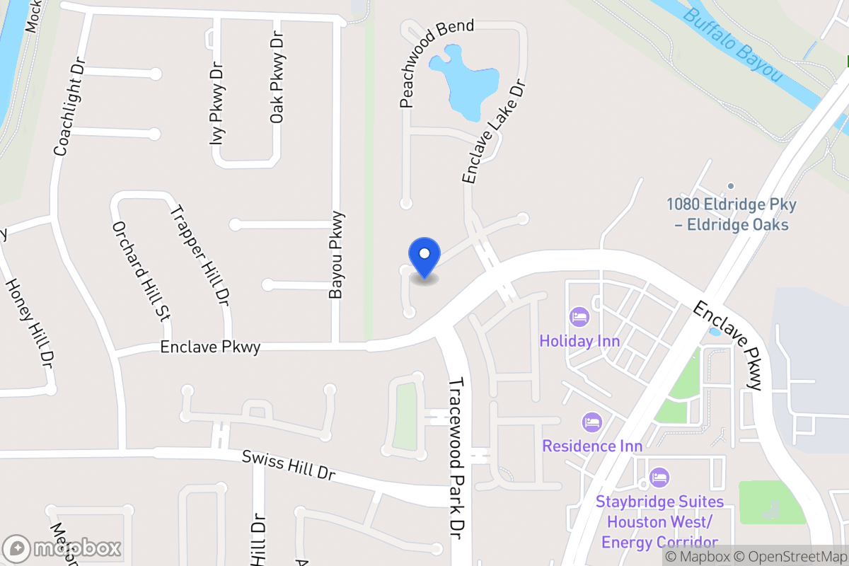 Map of 13627 Winter Creek Ct, Houston