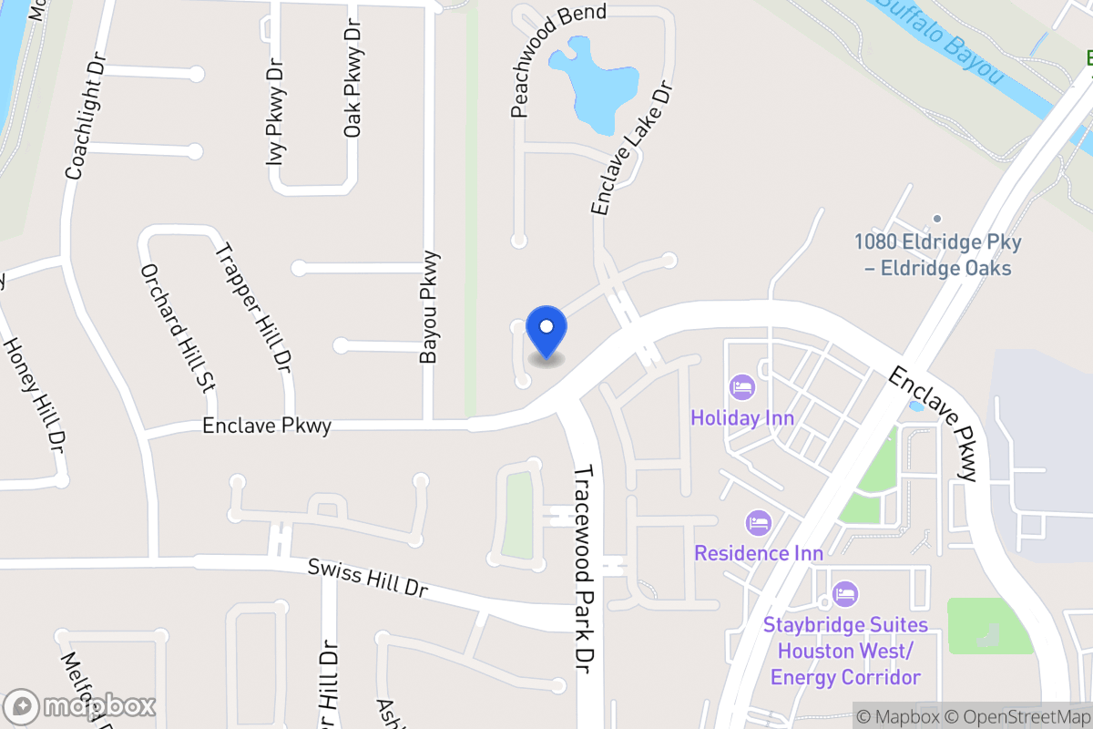 Map of 13631 Winter Creek Ct, Houston