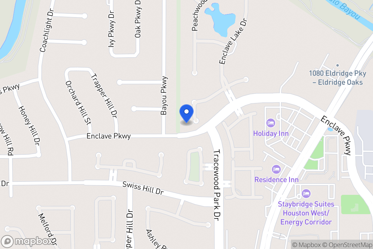 Map of 13634 Winter Creek Ct, Houston