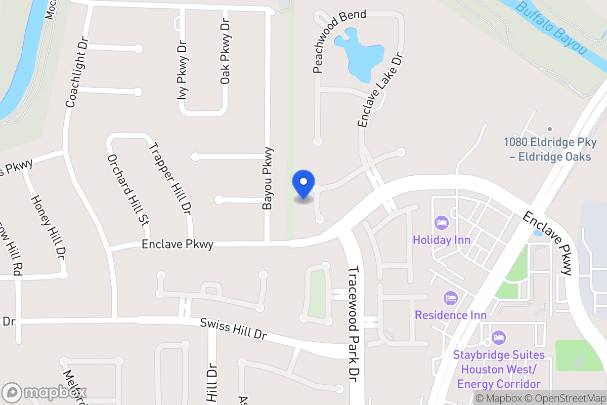Map of 13626 Winter Creek Ct, Houston
