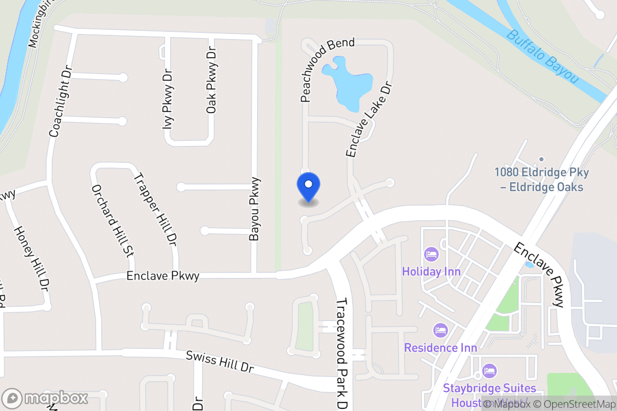 Map of 13614 Winter Creek Ct, Houston